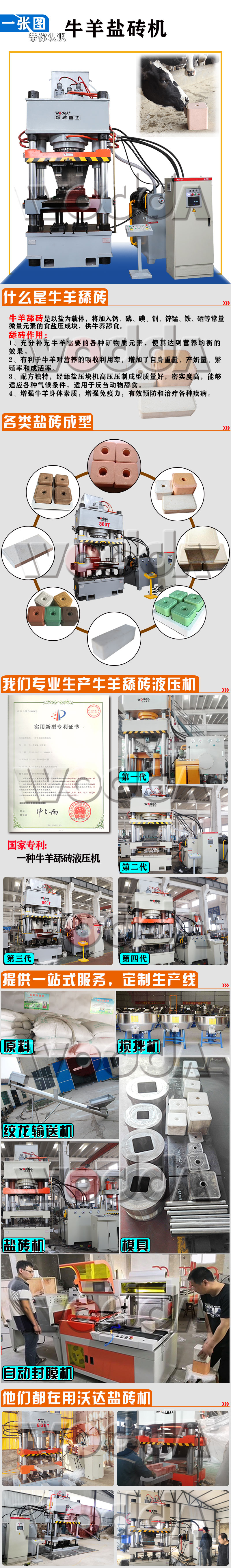 牛羊舔磚液壓機(jī)